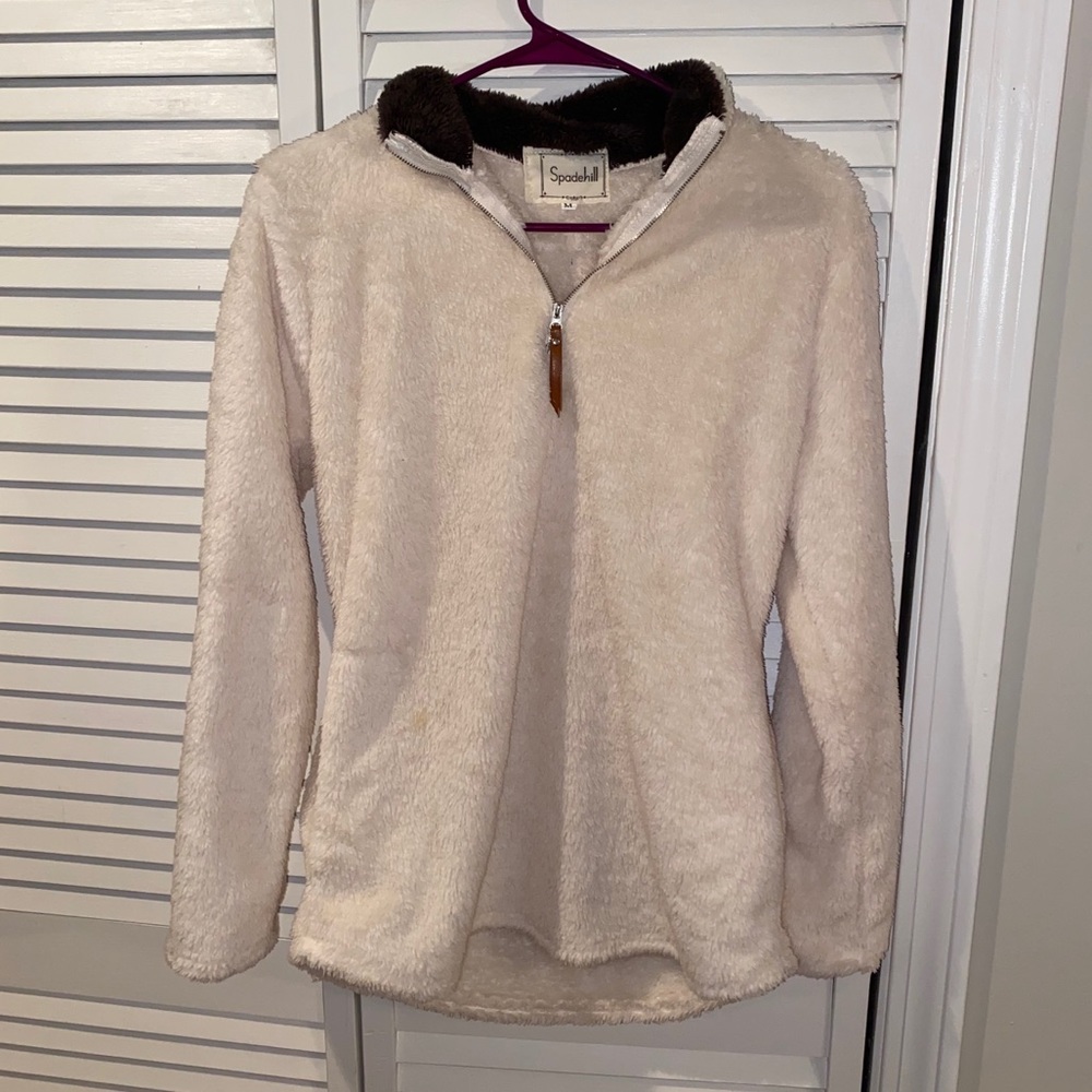 White fleece